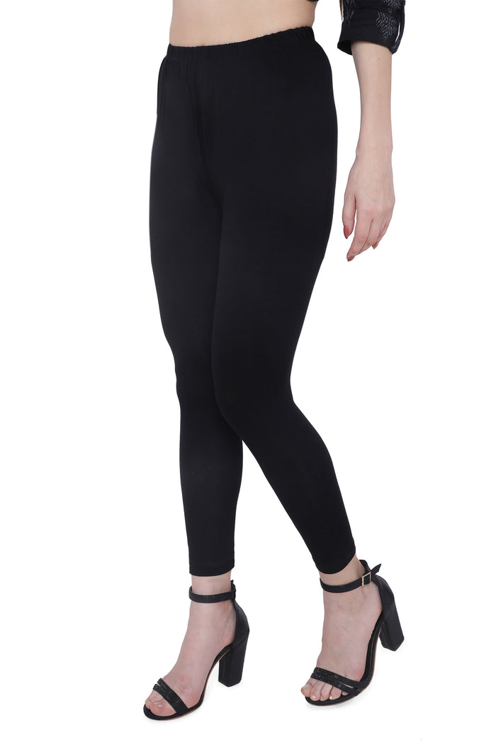 TRASA Women's Cotton Slim Fit Ankle Leggings - testing