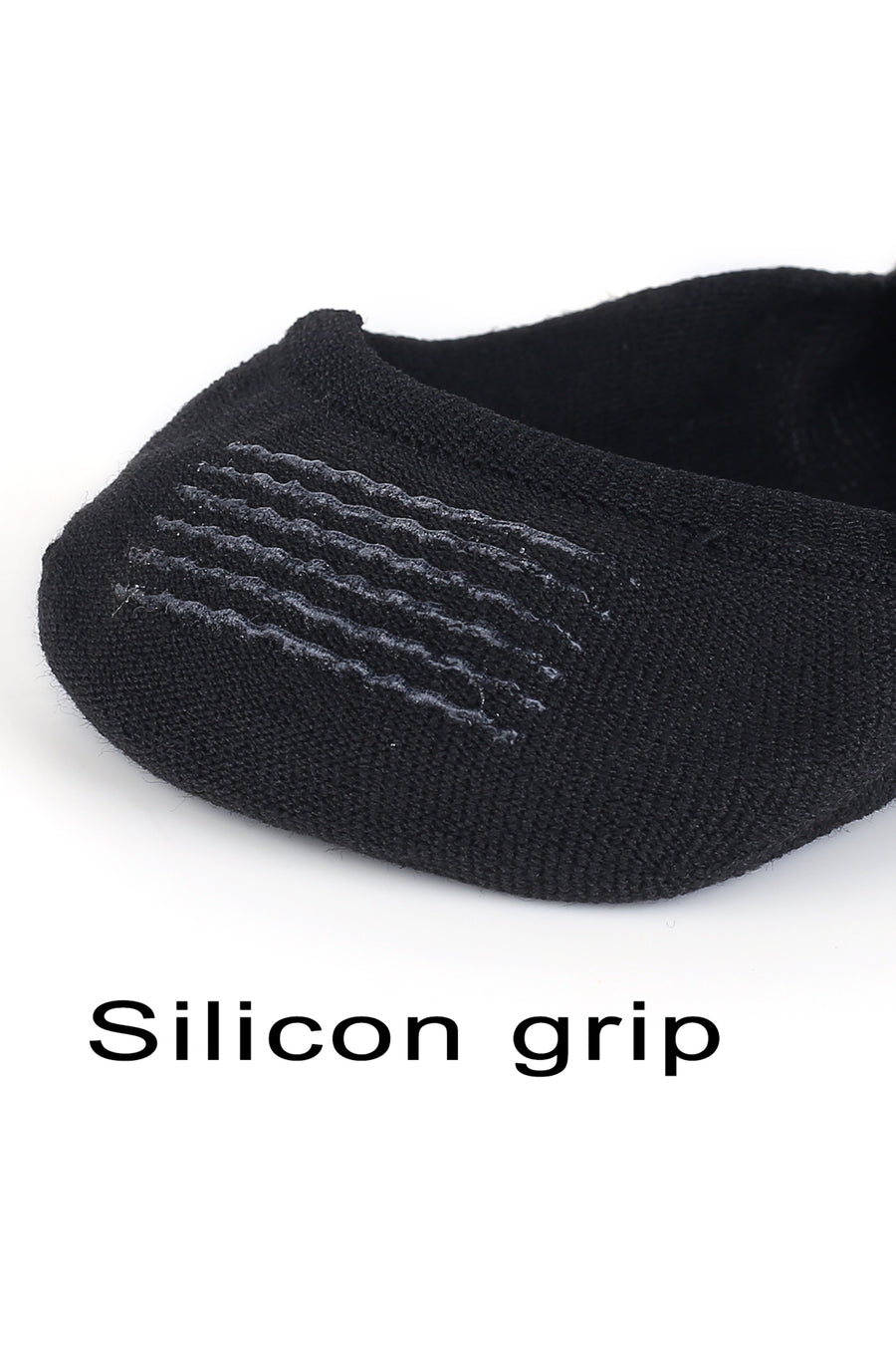 Trasa Men's No-Show Loafer Socks - Pack of 3 - Black
