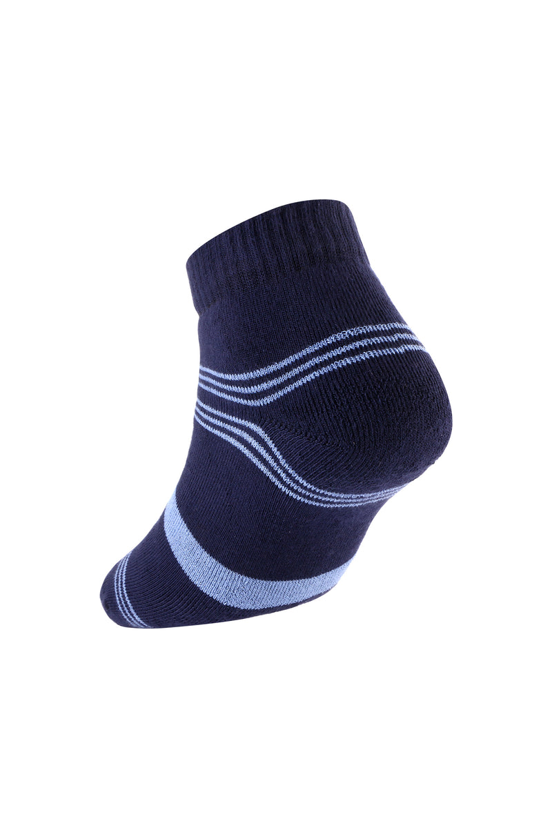 Trasa Men's Full ankle Length Sports Wear Socks - Pack of 3