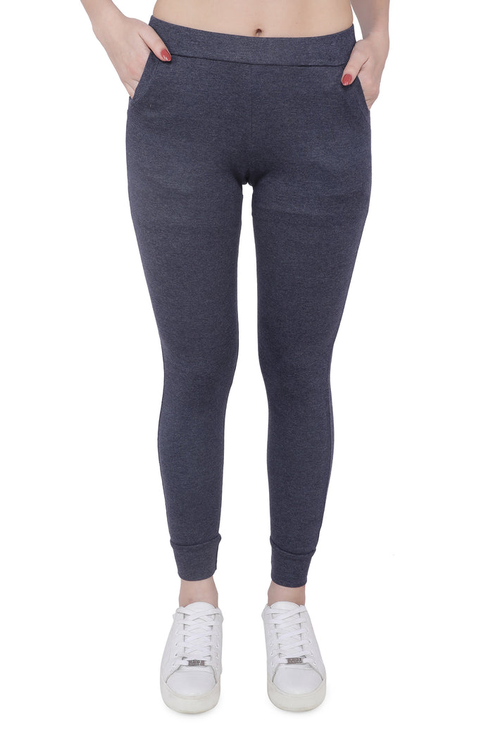 Trasa Casual Trousers track pant for Women's - Grey