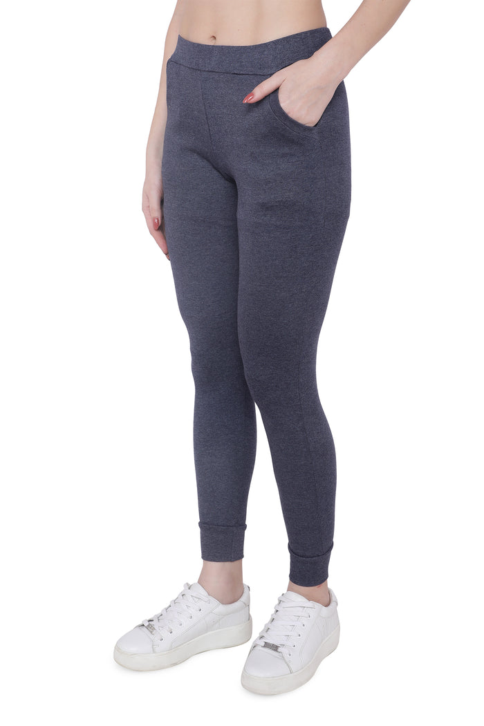 Trasa Casual Trousers track pant for Women's - Grey