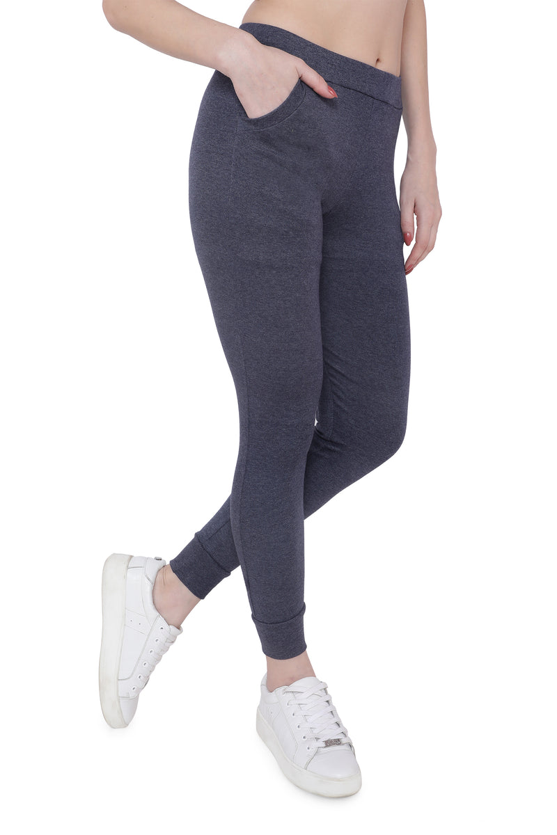 Trasa Casual Trousers track pant for Women's - Grey