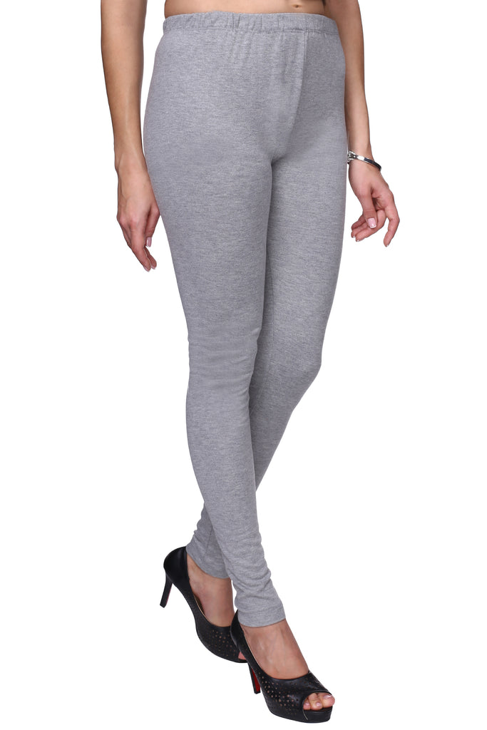 Mesh Grey Color Block Ankle-Length Leggings | Shop Above Standard
