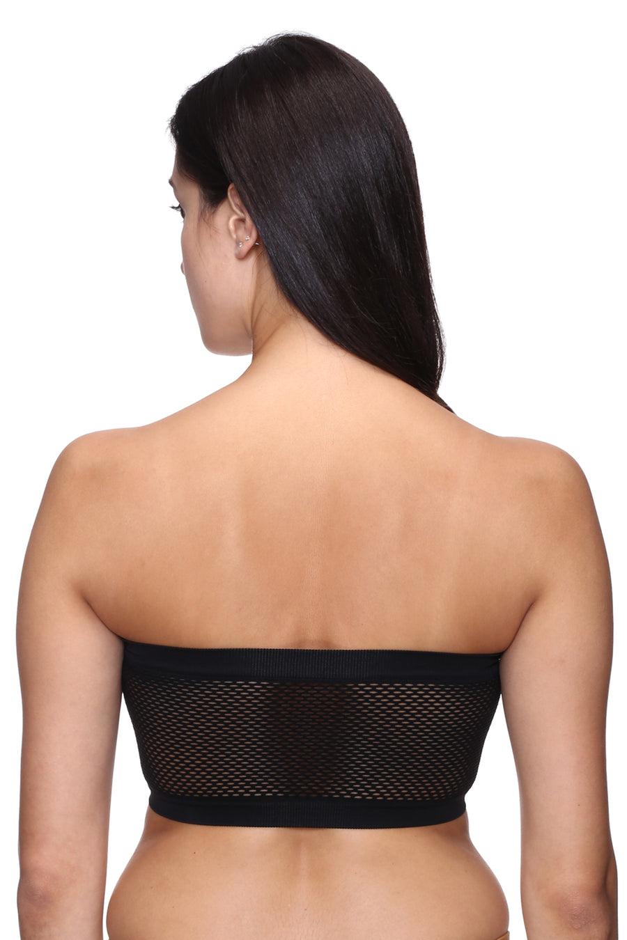 Trasa Strapless Tube Bra for Women's and Girls - Black