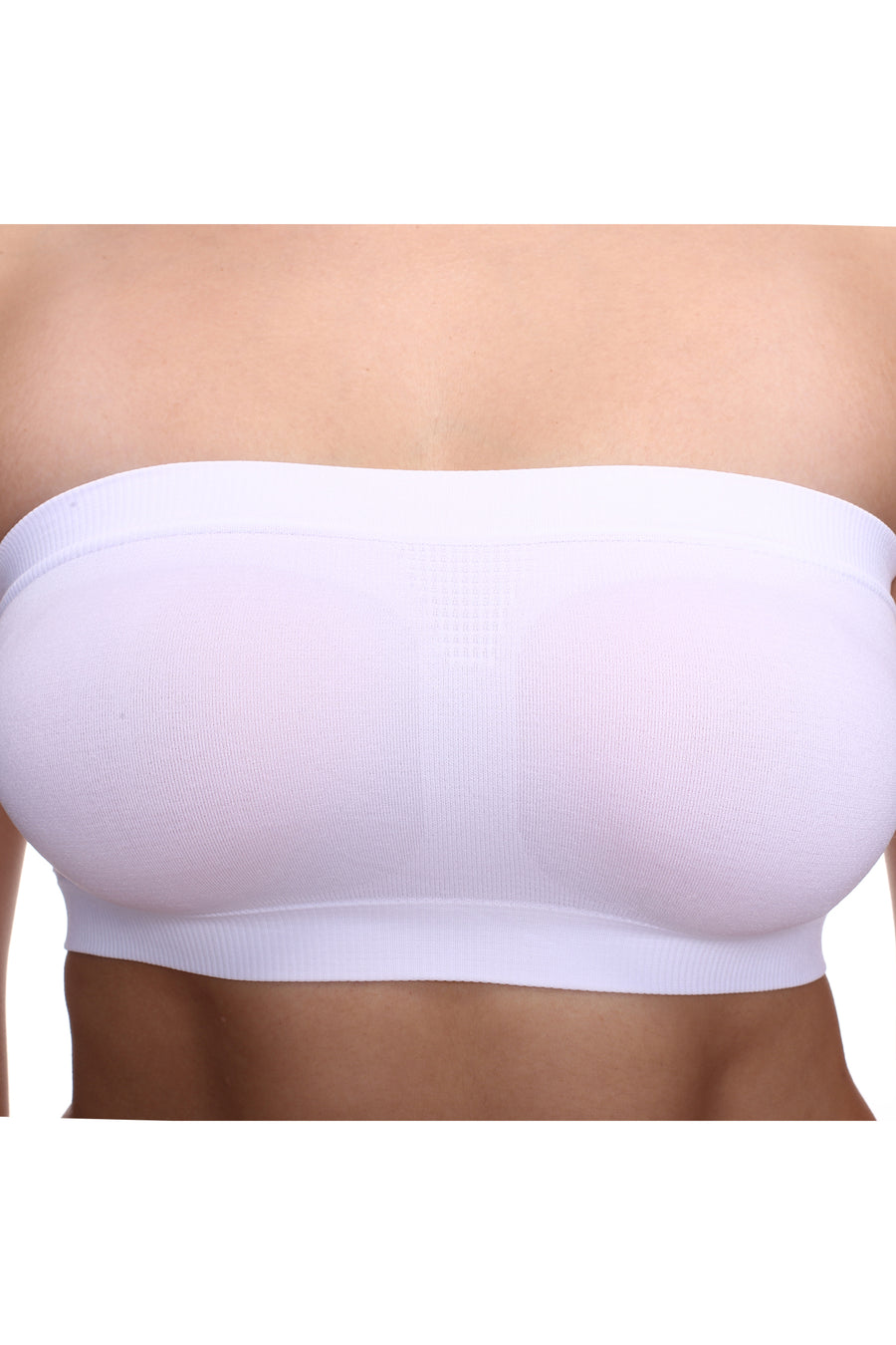Trasa Strapless Tube Bra for Women's and Girls - White