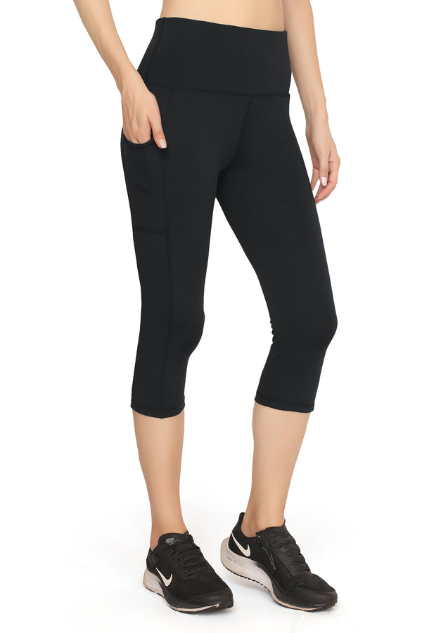 High Waist Capri