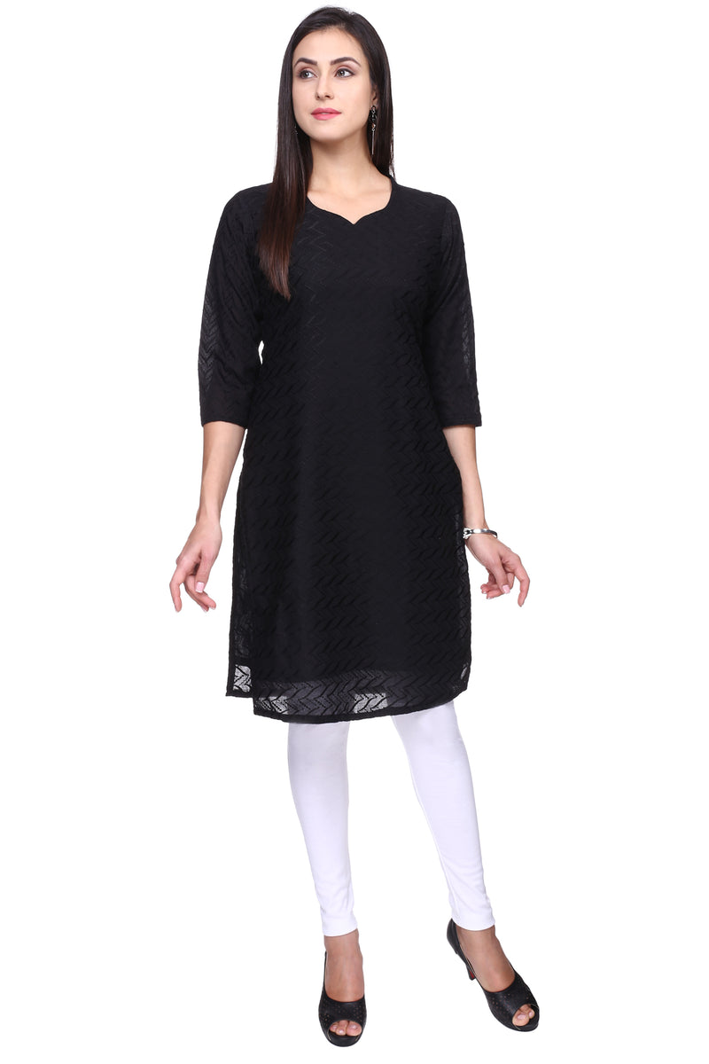 TRASA Women's Cotton Slim Fit Churidar Leggings - White